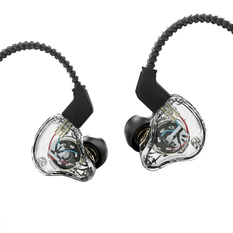 Kbear Ks1 In Ear Earphones Dual Magnectic Circuit Dynamic Wired