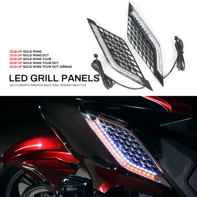 NEUE Motorrad Paar Led-nebelscheinwerfer Nebelscheinwerfer W/Befestigung  Kit Für Honda Gold Wing GL 1800 GL1800 Tour DCT 2018 2019 2020 2021 -  AliExpress