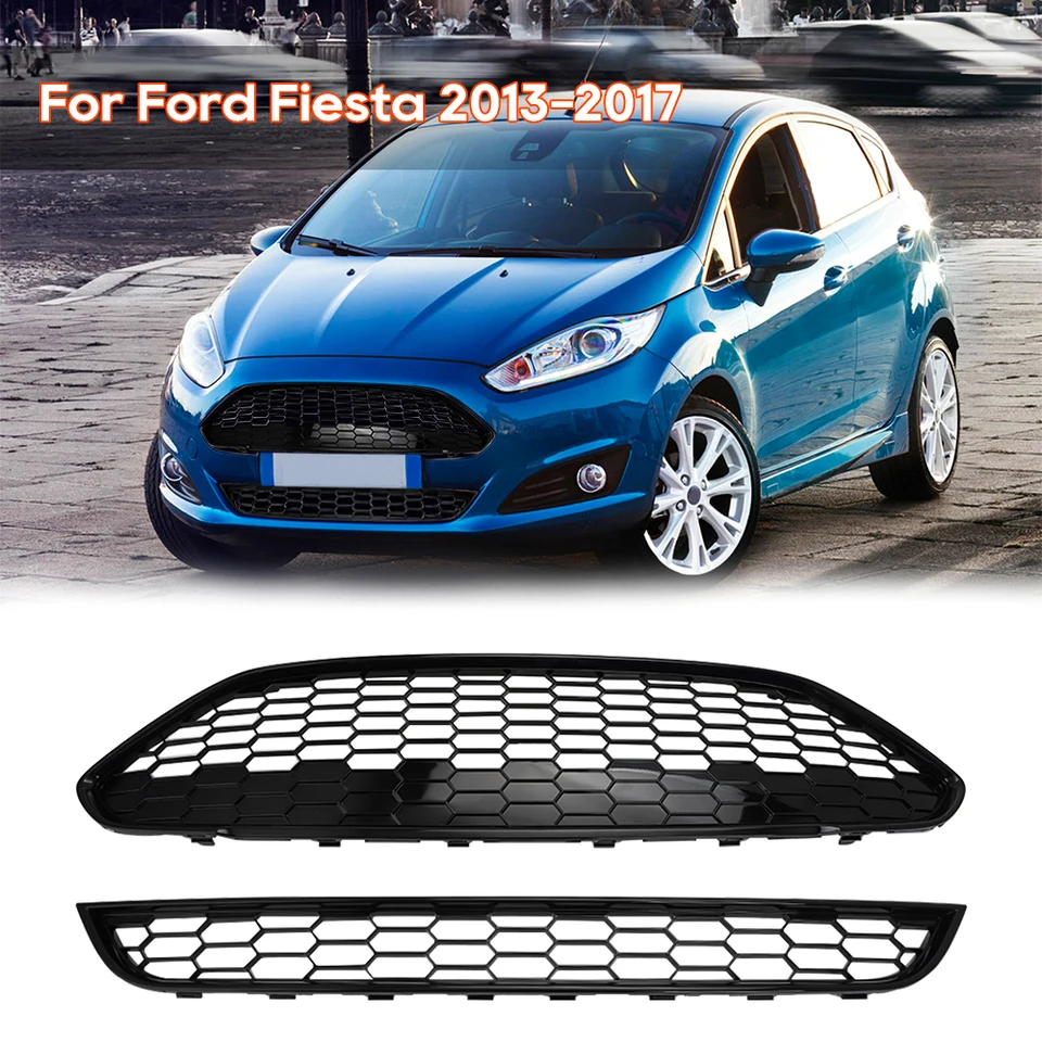 Ford Fiesta MK8 2017 - 2022 Front Bumper Grille No Hole Left