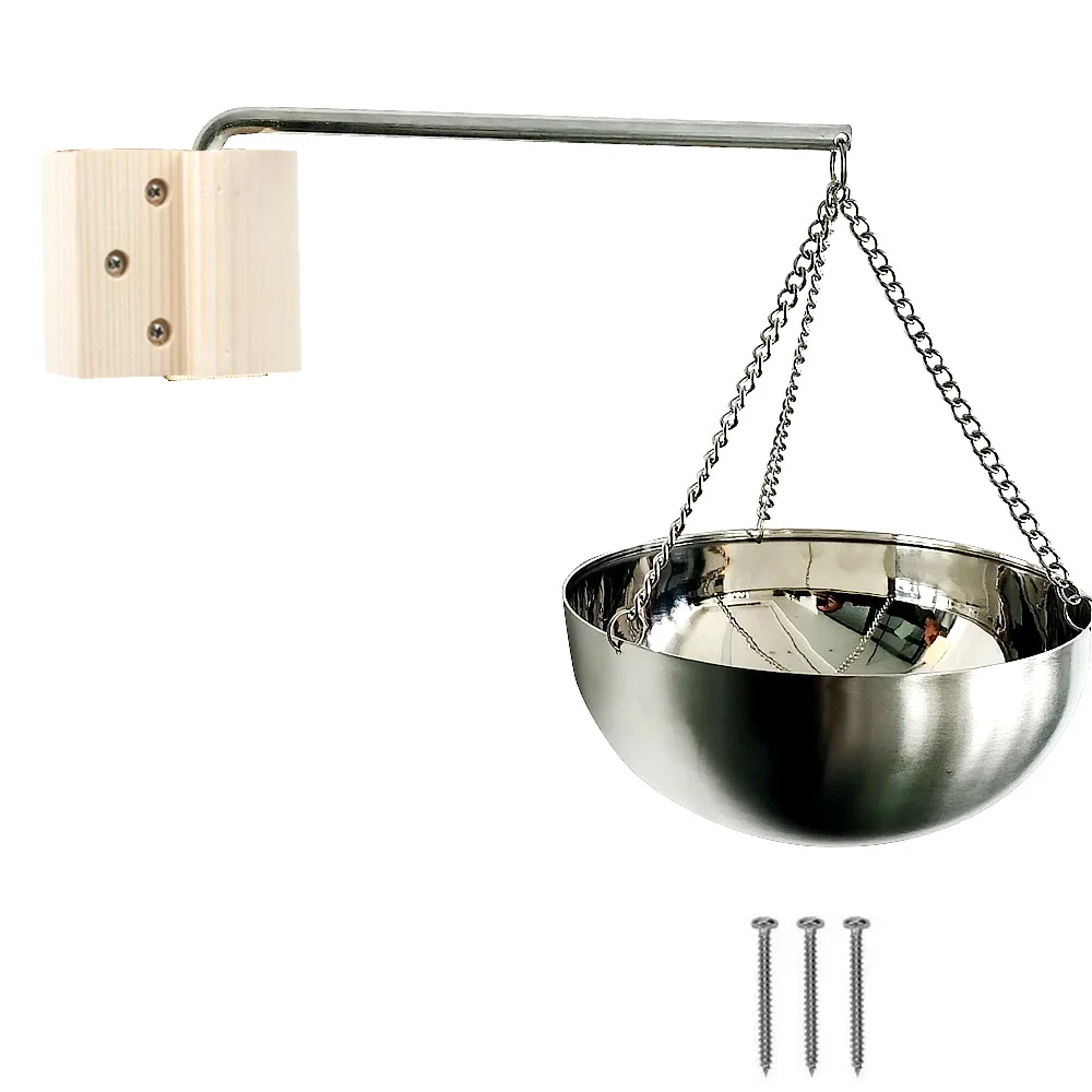 

Stainless Steel Sauna Bowl Aroma Bowl Cup Essential Oil Bowl Sauna Room Accessories Aromatherapy Essential Oil Bowl Steam Room