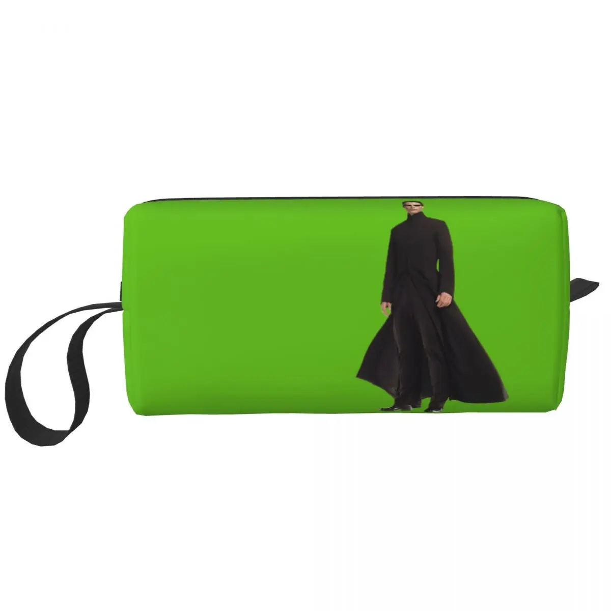 

Cute Keanu Reeves Travel Toiletry Bag Women Movie Cosmetic Makeup Organizer Beauty Storage Bags Dopp Kit Box Case