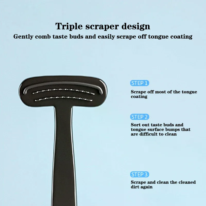 Premium Tongue Scraper for Oral Health & Fresh Breath