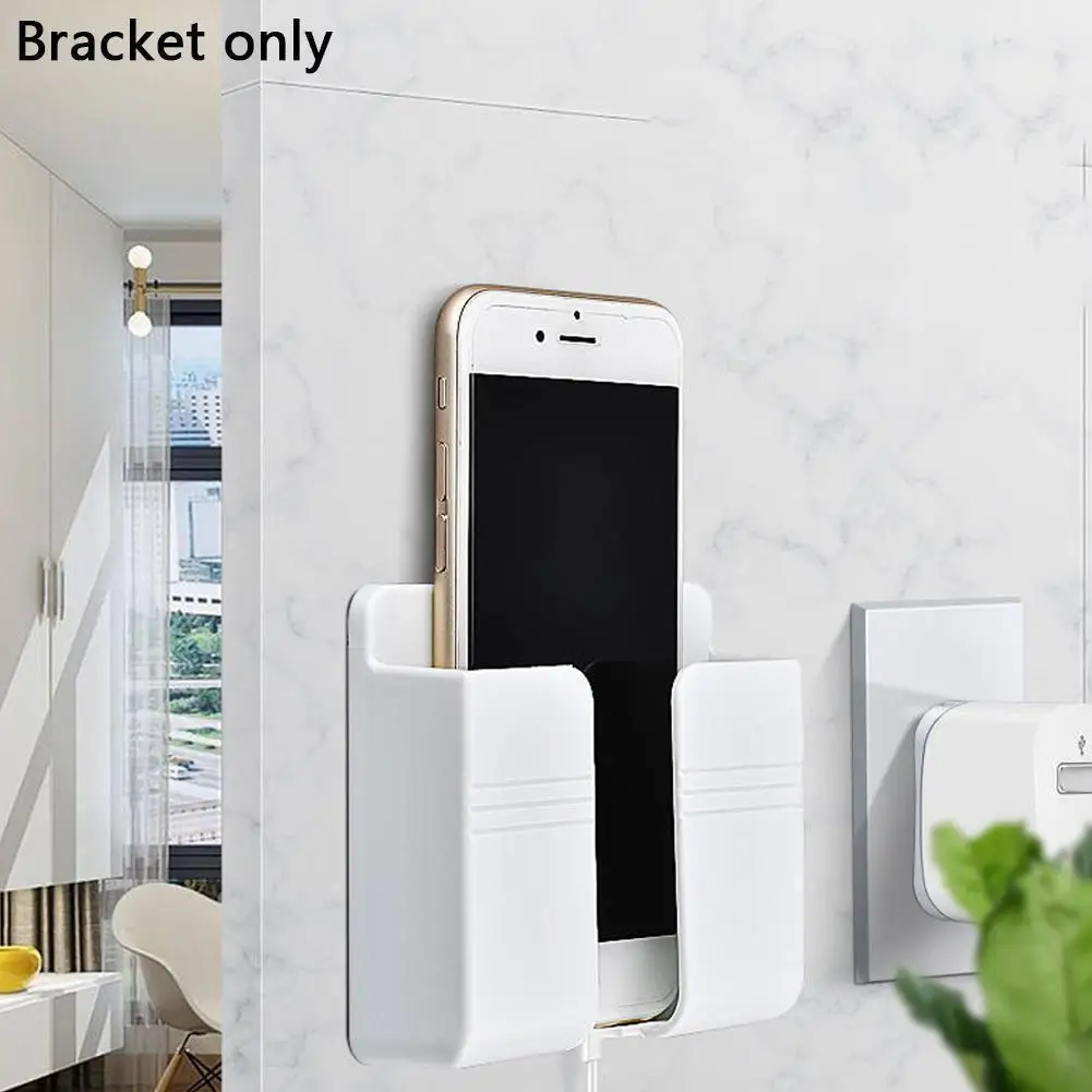 Kitchen Toilet Mobile Phone Holder Mobile Phone Charging Shelf
