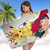 bilibili Cute P-Pokemon P-Pikachu Towel Microfiber Beach Towel Absorbent Quick Soft Yoga Swimming Resort Mountain Climbing Towel 2
