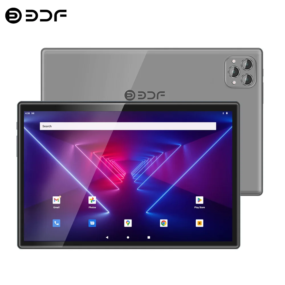 10.1 Inch Android Tablet PC Octa Core Dual 4G Network LTE Tablets Lightweight Glass Body Tab 8GB RAM 256GB ROM Android 12 pad mini tablet 8gb ram 256gb rom tablette android 8 1 inch tablets pc 5g network game laptops 10 core dual sim game tablete