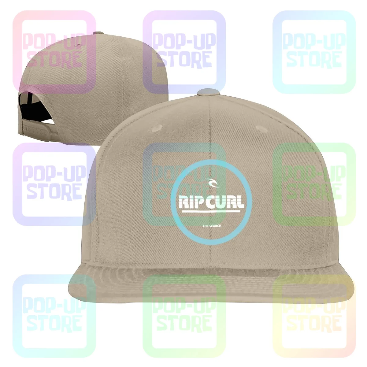 Rip Curl Search Series Upf50 Snapback Cap Baseball Caps Retro Vintage Adjustable