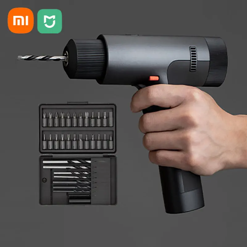 Original Xiaomi Mijia Smart Brushless Multi-Function Lithium Electric Drill Power Tool Electric Cordless Screwdriver Power Drill xiaomi mijia cordless electric drill kit electric screwdriver drill mjwsznjydz001qw