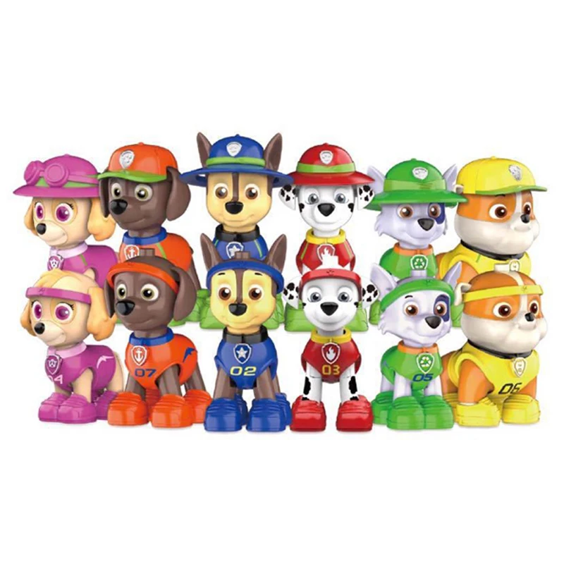 Marshall Chase Paw Patrol Toys Paw Patrol Toy Eggs Set Assemble