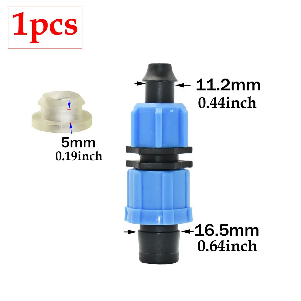 Topways - Set di connettori per tubo da giardino, con attacco rapido e connettore Waterstop, doppio connettore maschio a scatto, connettore filettato 2 in 1, kit di ricambio