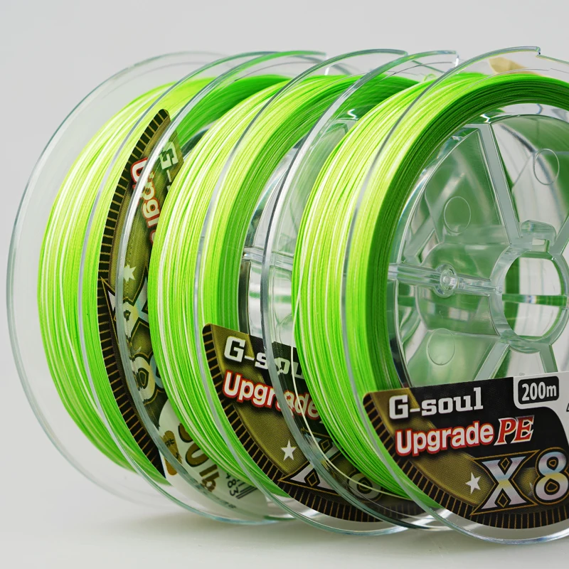 YGK G-SOUL X8 Original Upgrade Braid Fishing Line Super Strong 8 Strands  Multifilament PE line 150M 200M Japan 16LB 22LB 60LB - AliExpress