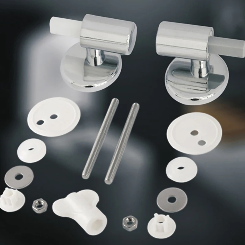 Quiet Close Toilet Lid Hardware Soft Close Mechanism Slow Drop Seats Fittings toilet lid hardware