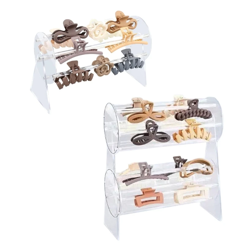 

Hairband Display Stand Jewelry Necklace Storage Rack for Hair Clasp Headband HXBA