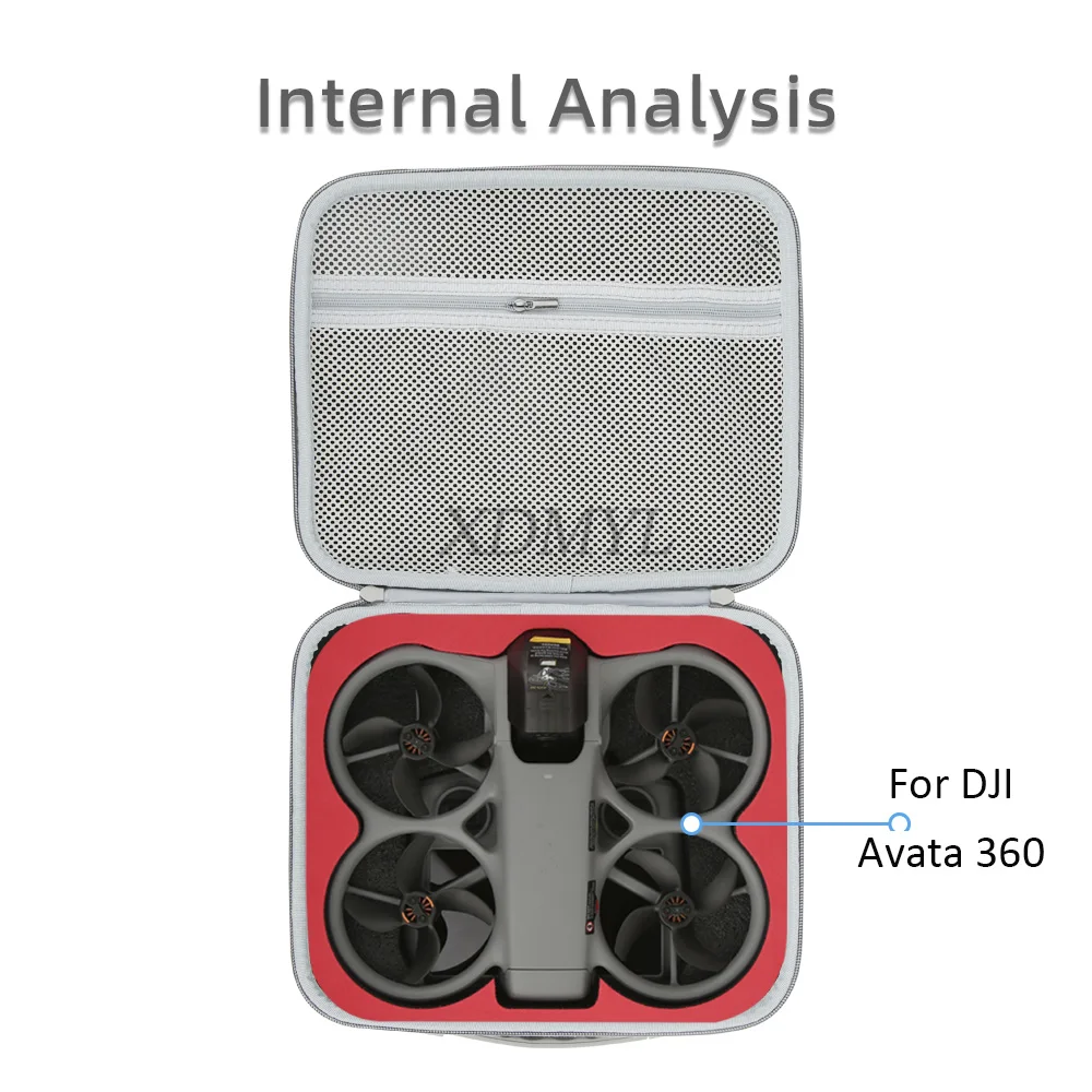 DJI Avata 360 RC 2 핸드백 야외 여행용 보관 가방 PU 방수 보호 상자 드론 액세서리 용 가방 운반 케이스