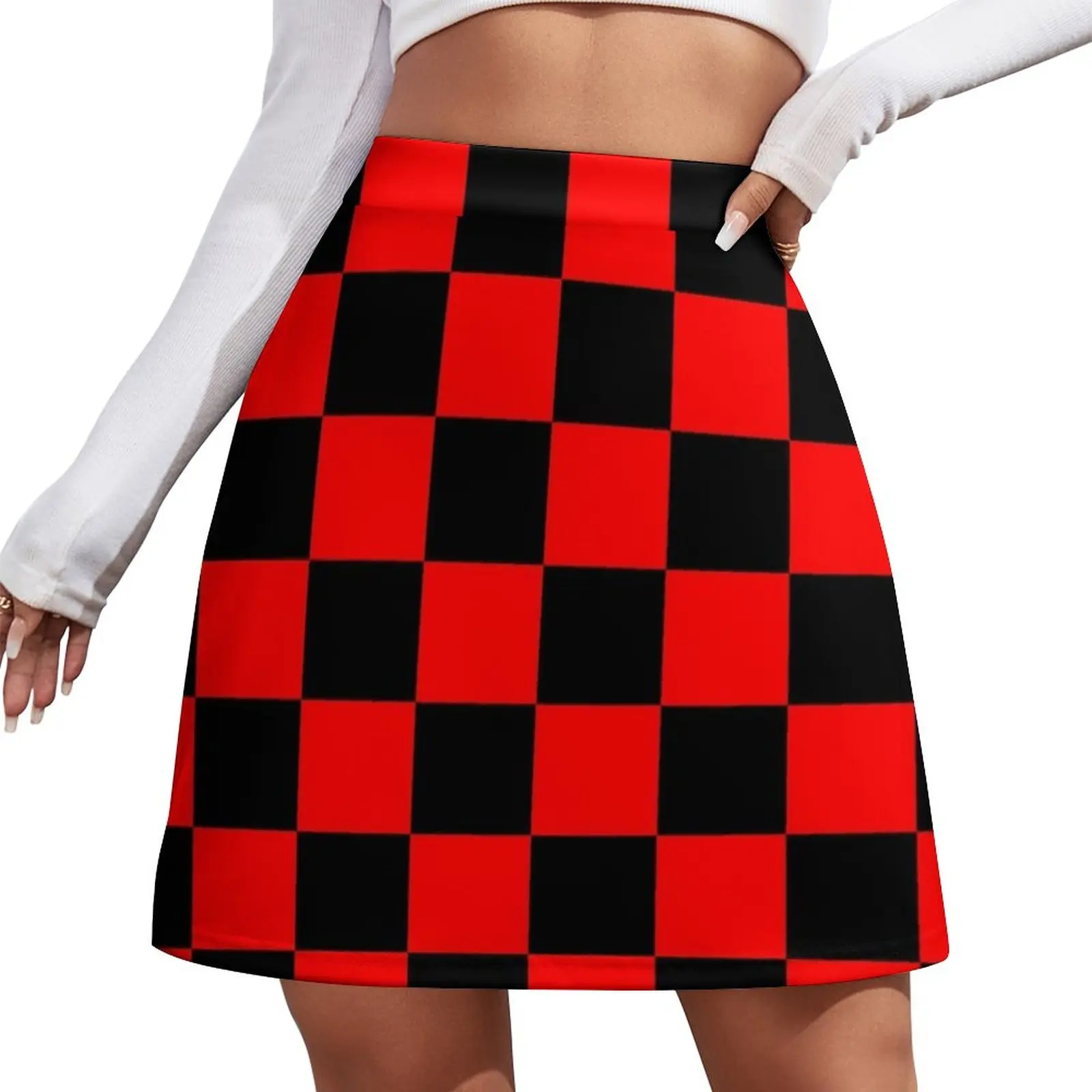 

Mod Checkers Mini Skirt Short skirts Summer skirt korean clothes ladies summer dresses for women 2024