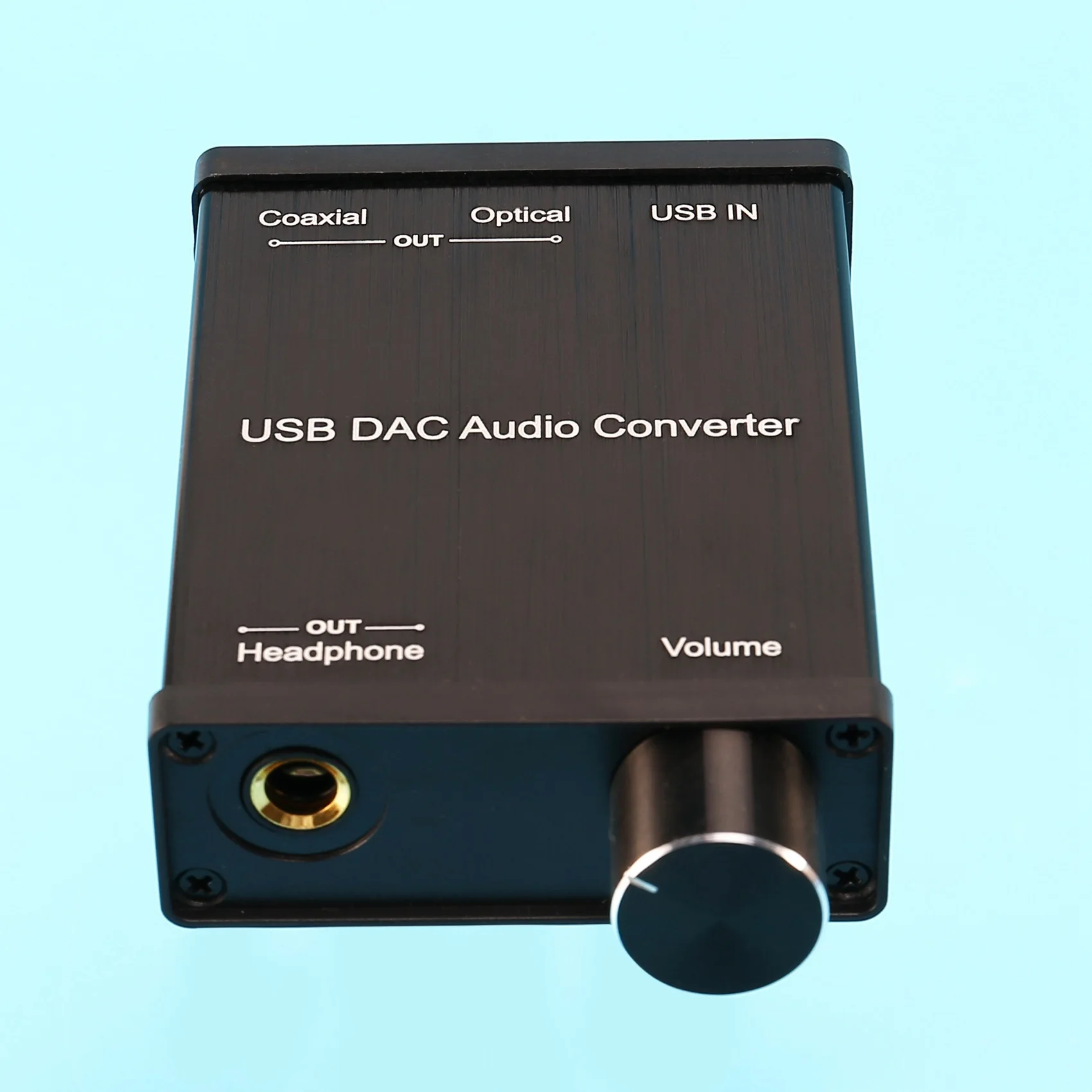 A75Q-USB-동축 S/PDIF 광학 3.5Mm/6.3Mm 헤드폰 변환기 USB DAC 디지털-아날로그 오디오 변환기(Windows XP용)