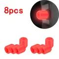 red 8PCS
