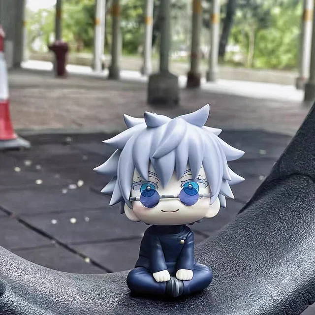 주술회전 팬 필수품: 고품질 게토 스구루 Q 버전 미니 피규어