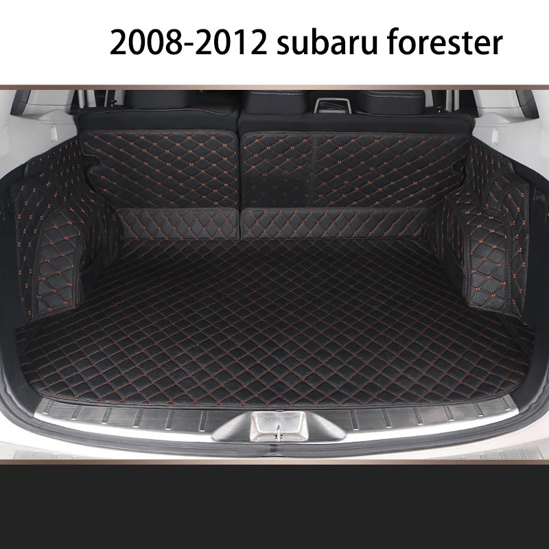 3D 2017 Leather Car Trunk Mat Cargo Liner for Subaru Forester 2008 2009 2010 2011 2012 SH Rug Carpet Interior Accessories |