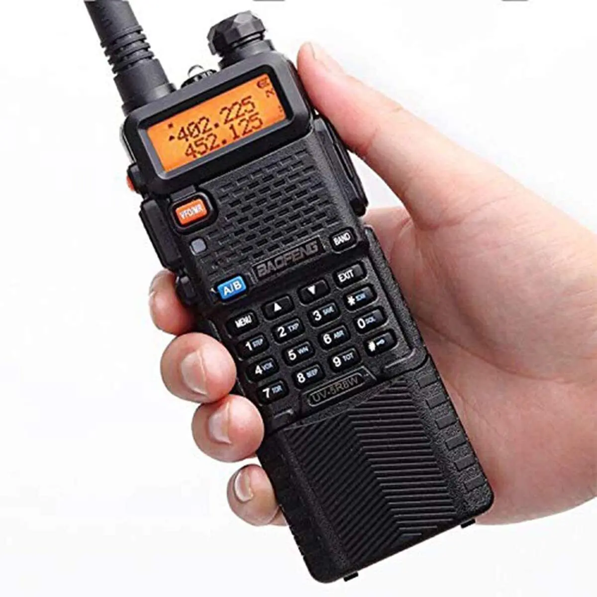 Baofeng UV-5R 8W 3800mAh Walkie Talkie Tri Power Long Range Type-C Charger UHF VHF Handheld Transceiver Ham Two Way Radio 3