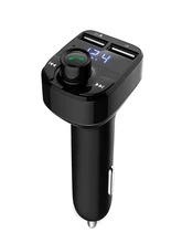  Car Bluetooth MP3 Wireless Bluetooth Handsfree Bluetooth Car Kit FM Transmitter MP3 Player Dual USB Charger Car Electronics 