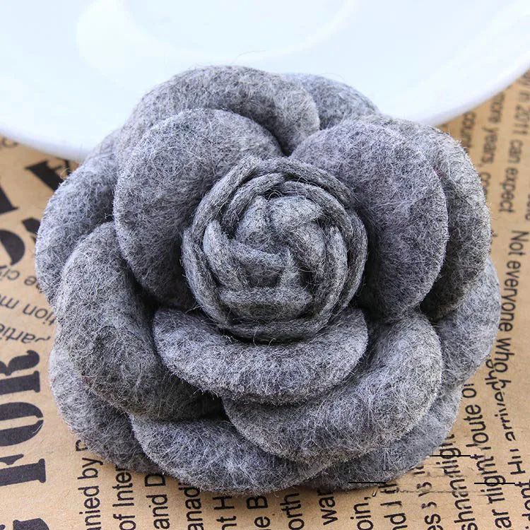 i-Remiel High-end Korean Fashion New Fabric Flower Bow Brooch Cardigan Silk Scarves Buckle Pin for Women's Clothing Accessories