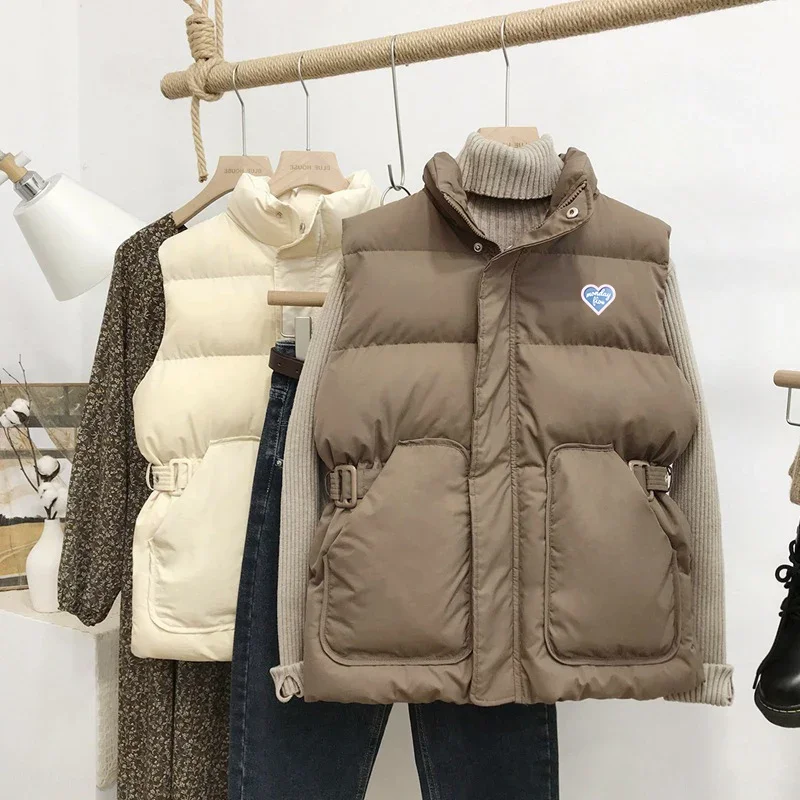 여성용 블랙 스탠드 칼라 조끼, 용수철 골프 코트, 여성용 패션 지퍼, 우아한 짧은 골프 조끼, Monday Flow, 가을