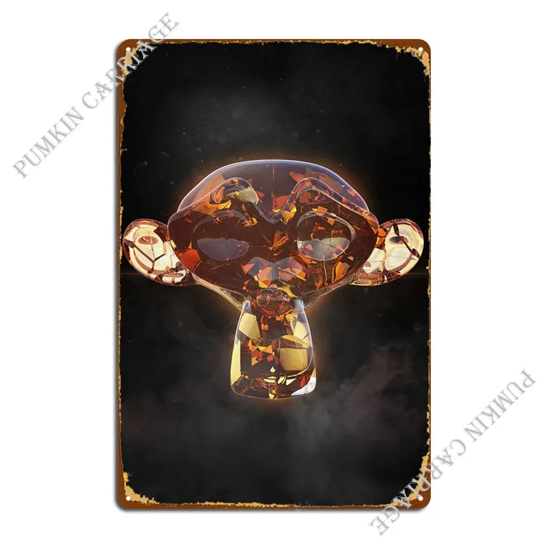 

Amber Monkey Metal Signs Party Garage Garage Party Club Create Tin Sign Poster