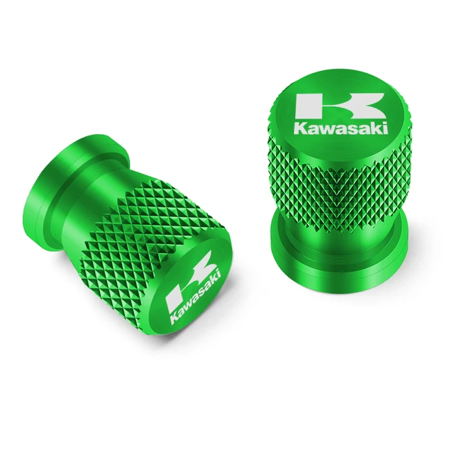 Motorcycle Wheel Tire Valve Stem Caps Airtight Covers For Kawasaki Ninja 300 250 ZX6R ZX6R ZX7R