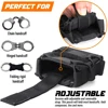 Handcuffs Holster Open Top Handcuff Pouch Shackles Holster Molle Handcuff Case Small Pockets Cuff Pouch for Duty Belt 2