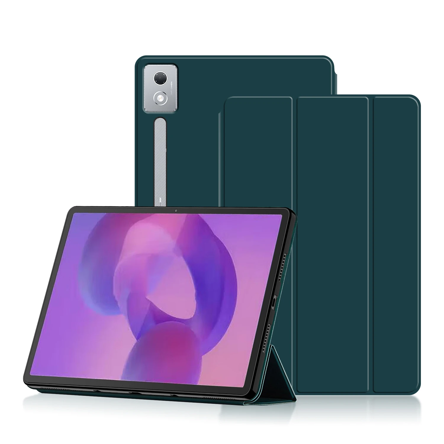 Premium Tri-Fold PU Leather Stand Cover