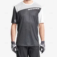 New RACE FACE Downhill Mountain Jersey Motocross Jersey Enduro MTB MX BMX Jersey Cycling Jersey Bike DH Maillot Ciclismo Hombre 1