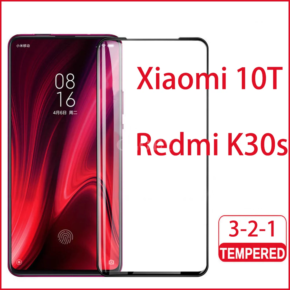 

1-3 Piece redmik30s Tempered Glass Phone Case For Redmi K30S K30 Pro Ultra k30i Screen Protector film mi10t xiaomi10t pro light