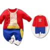 Newborn Halloween Costume Baby Boy Girl Clothes Infant Kids Anime Cosplay Kyuubi Akatsuki Luffy Romper Toddler Jumpsuit 0-18M 6