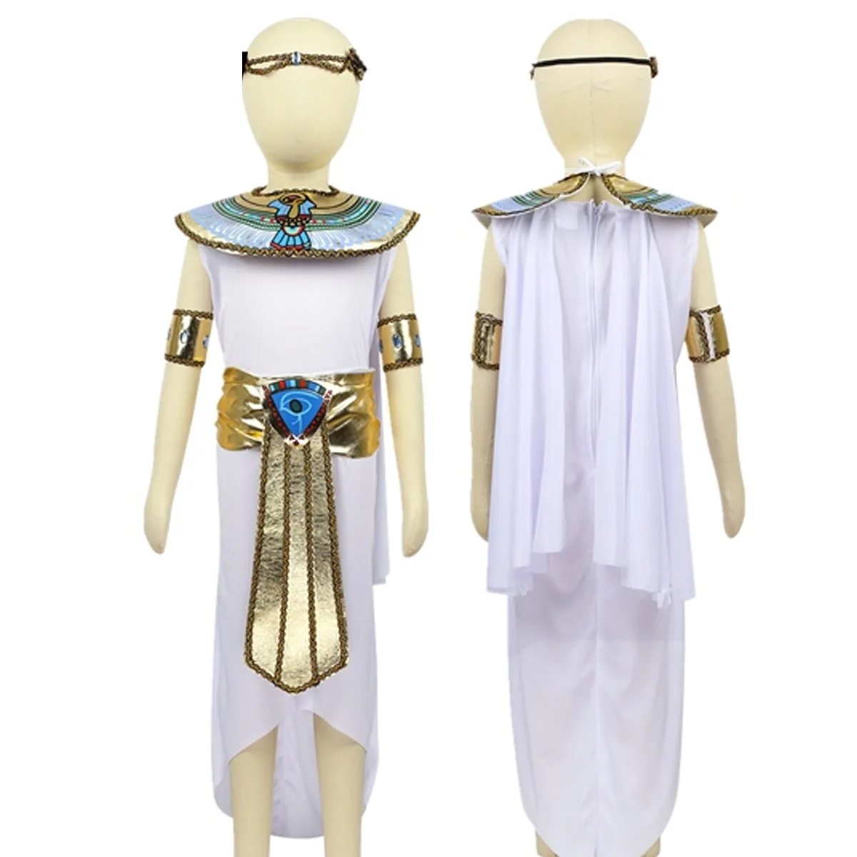 Bambini faraone egiziano Costume Cleopatra Set ragazze Halloween antico  egitto regina principessa Cosplay gioco di ruolo vestire vestiti -  AliExpress