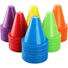Soft Plastic Agility Field Marker for Soccer, Basketball, Football Indoor or Outdoor Skating Training Cones for Drills and Games