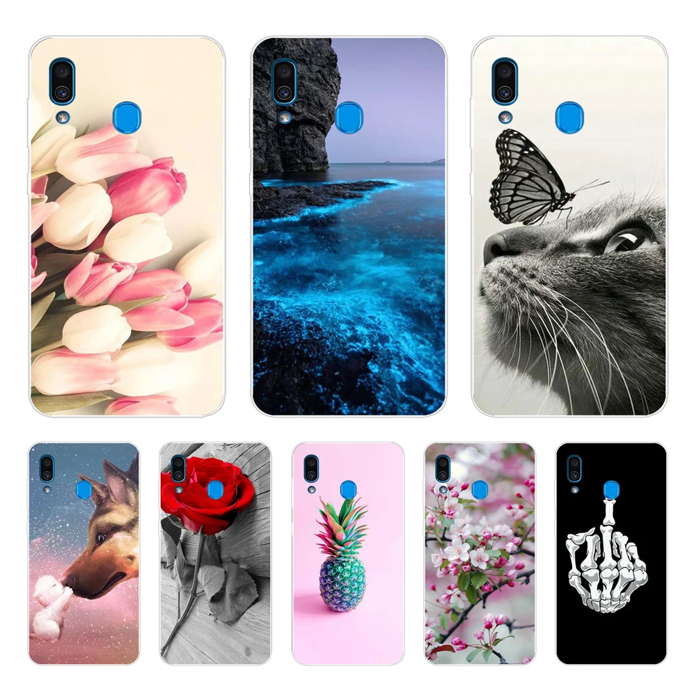 Custodia In Silicone Per Samsung Galaxy A30 Sm-A30 Custodia Morbida In Tpu Per Samsung A30 Fundas Galaxy A30 A 30 Cover