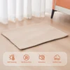 Self-Heating Pet Pads Blanket Puppy Pad Warm Cushion Mat for Cats Dogs Washable Pets with Thermal Body Heat Reflecting Core Pad 5