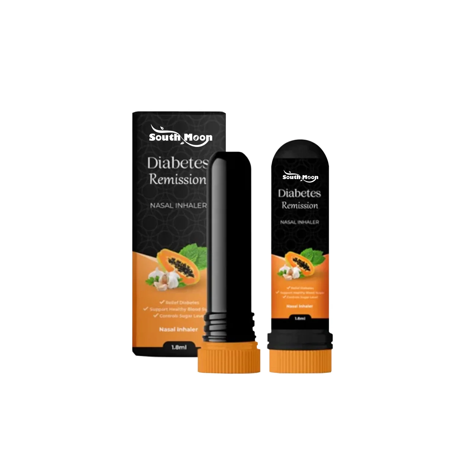 Description Picture 6 of itemSouth Moon Diabetes Treatment High Blood Glucose Cure Nasal Inhaler Effective Relieve Balanced Control Blood Sugar Health Care