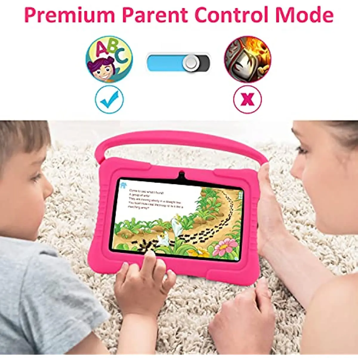 Compatible con Zoom Goo play, Meet & Class Room, Tablet para niños