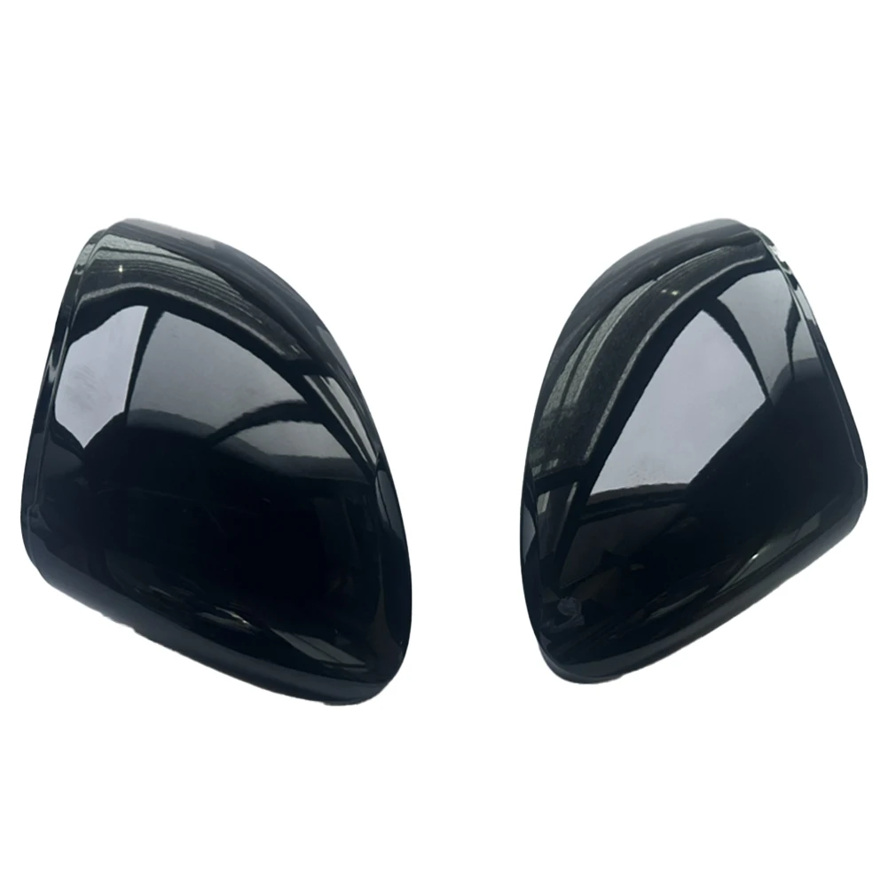 

1Pair Car Side Rearview Mirror Cap Wing Mirror Cover For Golf 8 2020-2022 Modified Car Styling Bright Black ABS Mirror Cover Cap