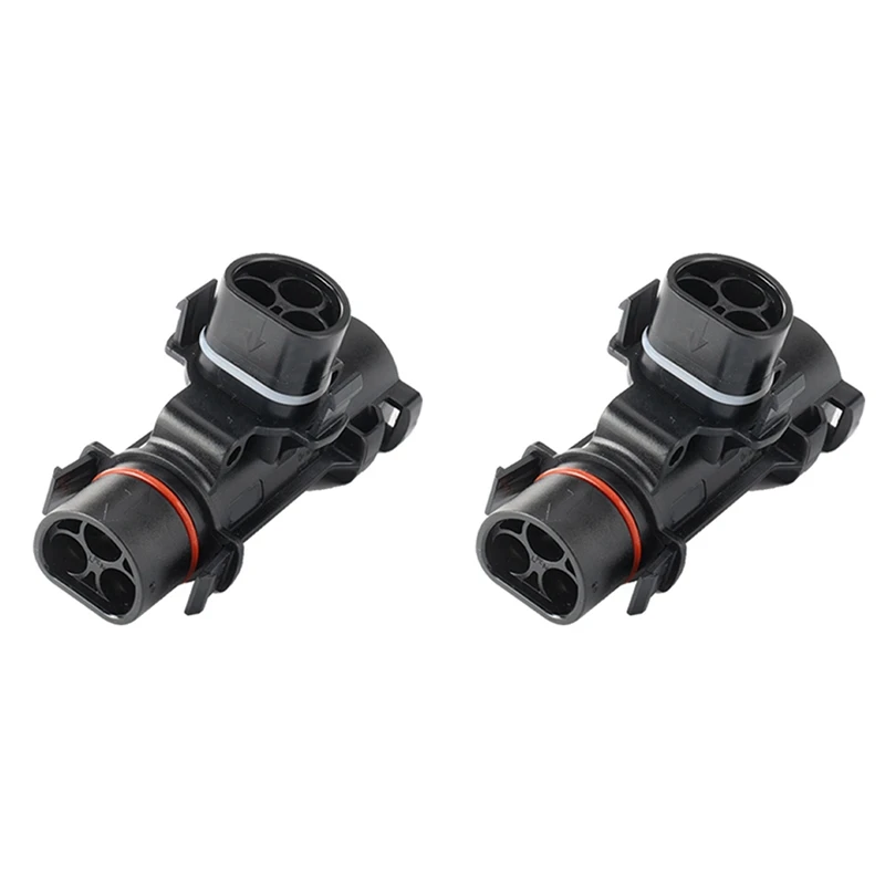 2X Solar PV Connector Plug Waterproof IP68 4000V 40A For Solar PV System Panel Parallel Protection Kit LY01-T