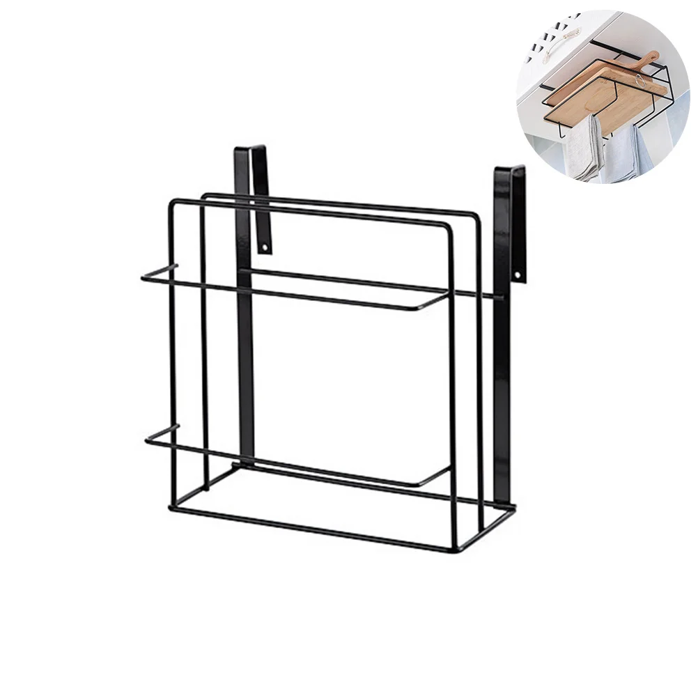 

Closet Organzier Dishcloth Hanger Cupboard Hanging Rack Chopping Kitchen Utensil Organizer