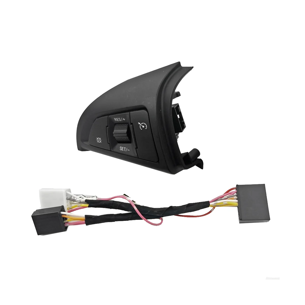 

Car Speed Cruise Control Button with Harness 96892140 for Chevrolet Cruze 2009-2014 Multifunction Steering Wheel Switch