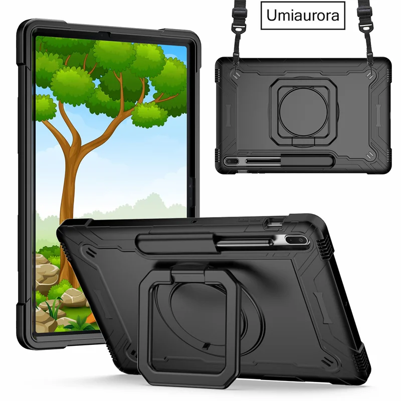 Samsung Galaxy Tab, Shockproof, Anel Mão, S7,