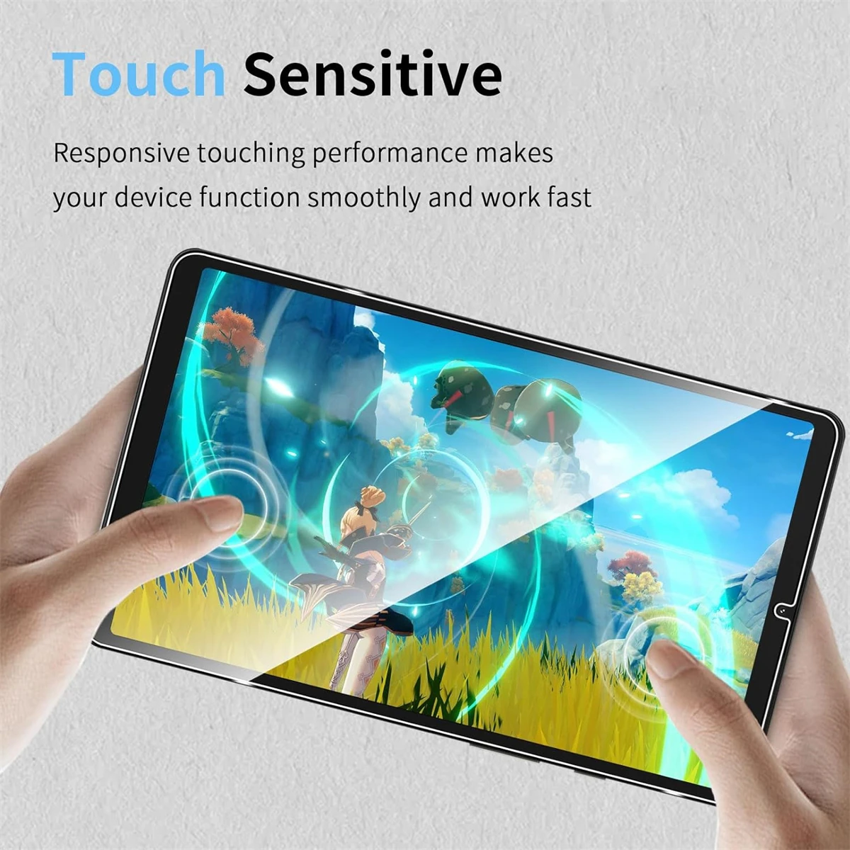 Tempered Glass Film for Blackview Tab 50 WiFi 8 Inch 9H Hardness Clear Anti Scratch Screen Protector for Blackview Tab 50 Kids 5