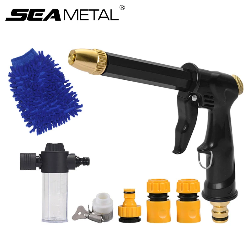 SEAMETALHighPressureWasherGunFoamCannonGardenSprinklerSprayer