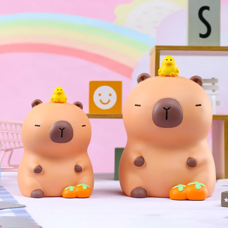 Emotional Capybara Money Bank Vinyl Cute Cartoon Savings Box