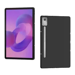 Premium Silicone Back Cover for 12.7 - inch Tablet - Sleek and Durable Protection (Black)