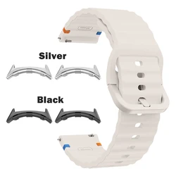 Versatile 22mm Soft Silicone Watch Band - Pixel watch 2 1 (Starlight)