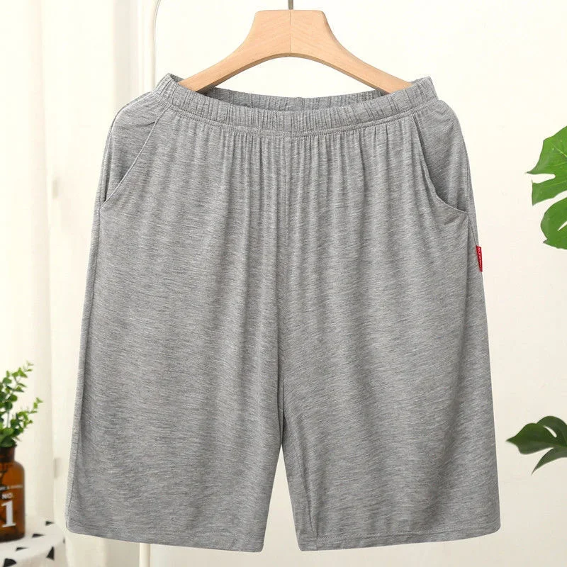 Homme Short Mens Jogging Casual Sweatpant Men size 6XL Breathable Home shorts Beach Solid Cotton Shorts Men Striped Panties 3